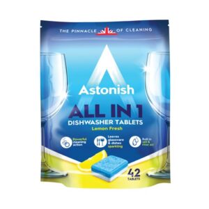 Astonish All in 1 Dishwasher Tablets Blue Pack of 42