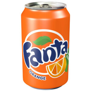 Fanta Orange Soft Drink 330ml Can (24 Pack) A00769