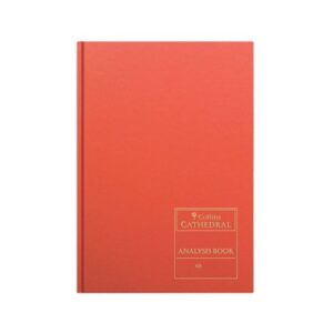 Collins Cathedral Analysis Book Cash Columns 96 Pages 69/14.1 811114/6