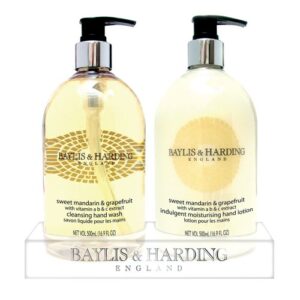 Baylis & Harding Mandarin and Grapefruit Hand Wash and Lotion Set