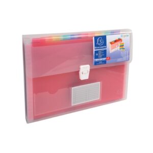 Europa Expanding File Coloured Polypropylene 13 Pockets A4