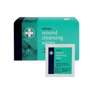 Reliance Medical Reliwipe Wound Cleansing Wipes Pack of 100