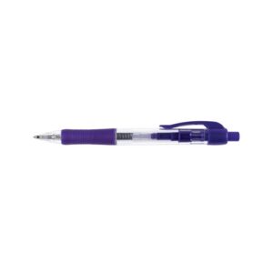 Q-Connect Retractable Ballpoint Pen Medium Blue Pack of 10