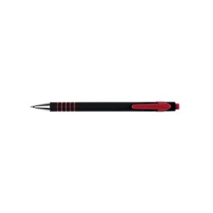 Q-Connect Lamda Ballpoint Pen Medium Red Pack of 12