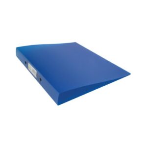 Q-Connect Polypropylene 2 Ring Binder A4 25mm Capacity Frosted Blue