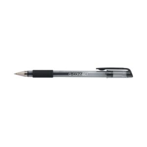Q-Connect Gel Rollerball Pen Medium Black Pack of 10