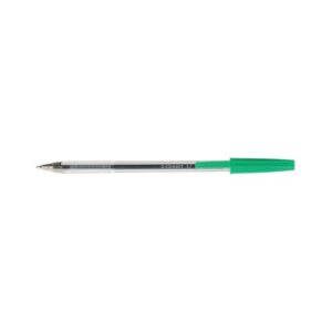Q-Connect Ballpoint Pen Medium Green Pack of 20