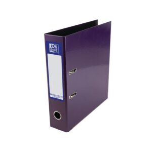 Elba Classy Lever Arch File A4 Laminated Paper On Board Metallic Purple
