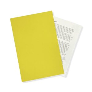 Guildhall Heavy Weight Square Cut Folder Foolscap Yellow