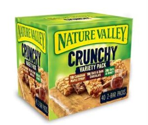 Nature Valley Crunchy Granola Bars Variety Pack 40