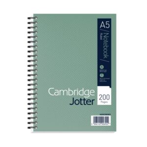 Cambridge Jotter Wirebound Notebook A5 Pack 3