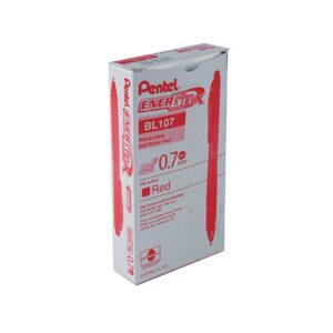 Pentel Energel X Retractable Gel Pen Red