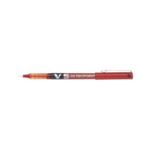 Pilot Hi-Tecpoint V5 Liquid Ink Rollerball Pen Red