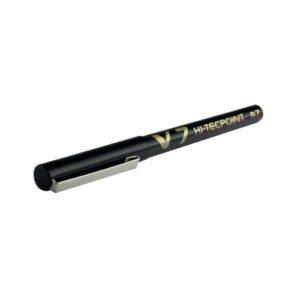 Pilot Hi-Tecpoint V7 Liquid Ink Rollerball Pen Black