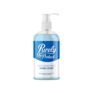 Purely Protect Antibacterial Hand Soap 500ml Pump - Blue