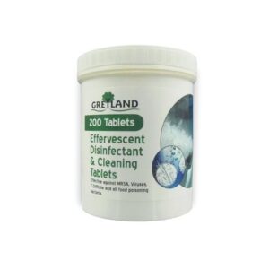 Effervescent Disinfectant Bleach Tablets Tub Of 200