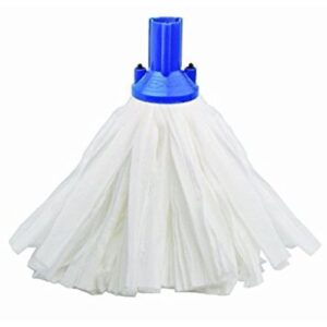 Purely Smile Big White Socket Mop Head Blue Pack of 10