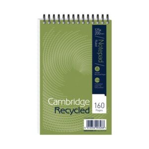 Cambridge Recycled Reporters Notebook 125 x 200mm Pack 10