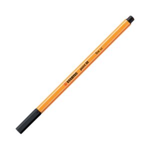 Stabilo Point 88 Fineliner Pens 88/46 Black Pack of 10