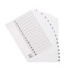 Initiative White Board A4 160gsm Divider 1-15 Mylar Tab