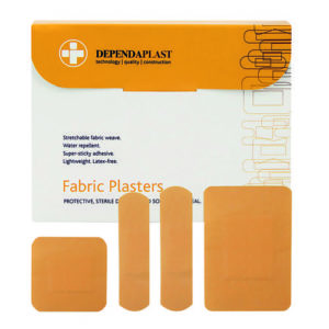 Reliance Medical Dependaplast Fabric Assorted Plasters Pack of 100