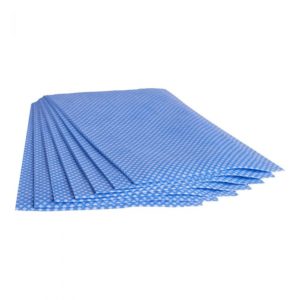 Large All Purpose Cloths 610x360mm Blue Pack of 50