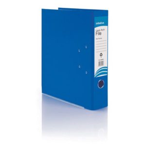 Initiative Lever Arch File Foolscap Blue