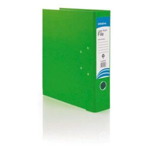 Initiative Lever Arch File Foolscap Green