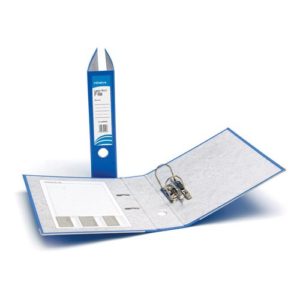 Initiative Polypropylene Coated Board Lever Arch File A4 Blue