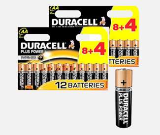 packs of batteries
