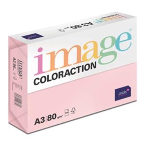 Image Coloraction A3 Tropic Pale Pink 80gsm Paper Pack 500