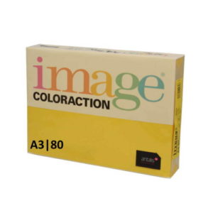 Image Coloraction A3 Sevilla Deep Yellow 80gsm Paper Pack 500