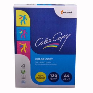 Color Copy Digital Colour A4 120gsm White Paper Pack 250