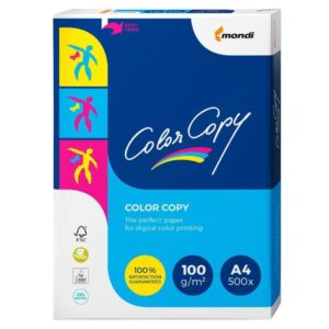Color Copy Digital Colour A4 100gsm White Paper Pack 500