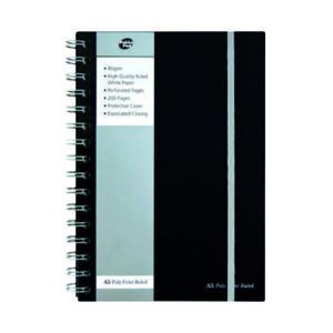 Pukka Pad Jotta Polypropylene Elasticated Wirebound A5 Ruled 160 Pages