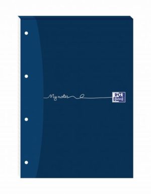 Oxford MyNotes Feint Margin & Punched A4 Refill Pad Pack 5