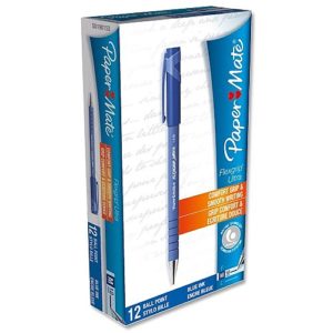 PaperMate Flexgrip Ultra Ball Pen Medium Black Pack of 12