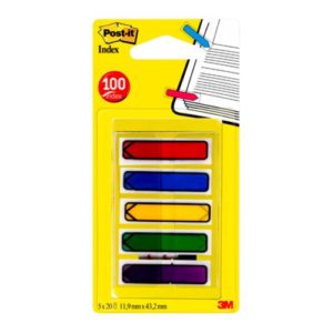 Post-It Index Assorted Colours 100 Arrows