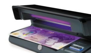 Safescan 70 Counterfeit Detector with UV Lamp & White Light Area