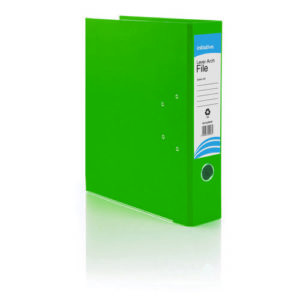 Initiative Lever Arch File A4 Green