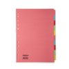 Initiative Divider A4 Manilla 10 Part Multi-Coloured 150gsm