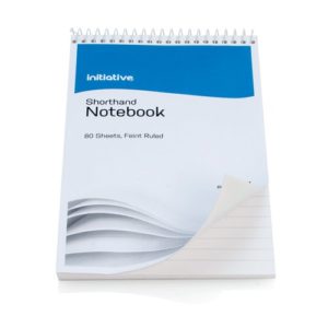 Initiative Shorthand Notebook 127 x 203mm 160 Pages Pack 10