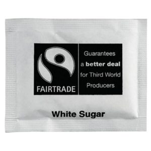 Fairtrade White Sugar Sachets Pack 1000