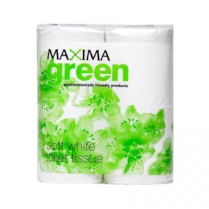 Toilet Roll White Recycled 2ply 200 Sheet Pack 48