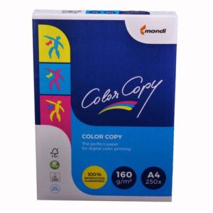 Color Copy Digital Colour A4 160gsm White Paper Pack 250