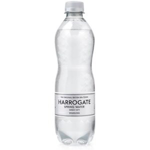 Harrogate Sparkling Water Plastic Bottle 500ml Pack 24