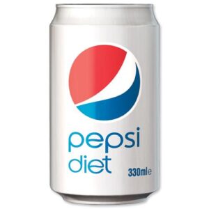 Pepsi Diet Cans 330ml Pack 24