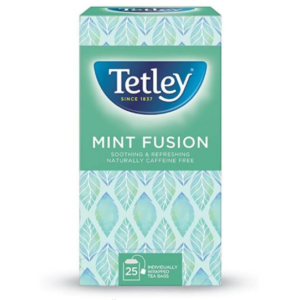 Tetley Mint Fusion Enveloped Tea Bags Pack of 25