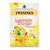 Twinings Lemon & Ginger Enveloped Tea Bags Pack of 20