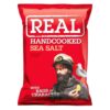 Real Handcooked Crisps Sea Salt 35g Pack of 24